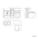 Monaco Cotton White Combination Vanity Traditional Basin and Kansas Toilet with Wooden Seat 1500mm - Brass Knurled Handles