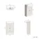 Monaco Cotton White Basin Vanity 500mm
