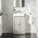 Monaco Linen White Basin Vanity 500mm