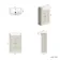 Monaco Linen White Basin Vanity 500mm
