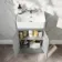 Monaco Fog Grey Basin Vanity 500mm