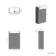 Monaco Fog Grey Basin Vanity 500mm