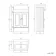 Monaco Fog Grey Basin Vanity 500mm