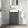 Monaco Slate Grey Basin Vanity 500mm