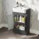 Monaco Slate Grey Basin Vanity 500mm