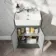 Monaco Slate Grey Basin Vanity 500mm