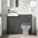 Monaco Slate Grey Combination Vanity Basin with Marble Top 1000mm (Excludes Pan & Cistern)