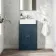 Monaco Navy Blue Basin Vanity 500mm