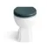 Monaco Mystic Green Combination Vanity Basin and Hudson Toilet with Wooden Seat 1000mm