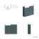 Monaco Mystic Green Combination Vanity Basin with Marble Top 1000mm (Excludes Pan & Cistern)