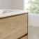 Jerez Country Oak Wall Hung Double Basin Drawer Vanity 1200mm