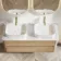 Jerez Country Oak Double Wall Hung Drawer Vanity with Marble Top & Marin Basin 1200mm