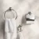 Kenmare Traditional Chrome 3 Pieces Accessory Set