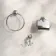Kenmare Traditional Chrome 3 Pieces Accessory Set