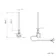 Naples Electric Premium Brushed Gunmetal Straight Heated Towel Rail 650x400mm
