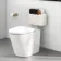 Detroit Cable Operated Concealed Cistern With Brushed Copper Square Push Button