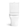 Beverly Rimless Tornado Fully Back To Wall Close Coupled Toilet With Soft Close Seat