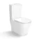 Beverly Rimless Tornado Fully Back To Wall Close Coupled Toilet With Premium Soft Close Seat
