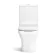 Beverly Rimless Tornado Fully Back To Wall Close Coupled Toilet With Premium Soft Close Seat