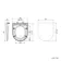 Beverly Rimless Tornado Fully Back To Wall Close Coupled Toilet With Premium Soft Close Seat