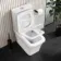 Ventura Rimless Tornado Fully Back To Wall Close Coupled Toilet With Premium Soft Close Seat