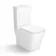 Ventura Rimless Tornado Fully Back To Wall Close Coupled Toilet With Premium Soft Close Seat