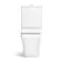 Ventura Rimless Tornado Fully Back To Wall Close Coupled Toilet With Premium Soft Close Seat