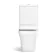Ventura Rimless Tornado Fully Back To Wall Close Coupled Toilet With Premium Soft Close Slim Seat