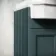 Monaco Midnight Green Combination Vanity Traditional Basin with Marble Top & Boston Toilet 1200mm - Brushed Brass Accents