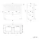 Maru Oak Carrara Marble Vanity Unit & Undermount Basin 1200mm