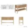 Maru Oak Carrara Marble Vanity Unit & Undermount Basin 1400mm