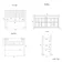 Maru Walnut Wood Grain Vanity Cabinet 1200mm with Carrara Marble Top - Basin Not Included