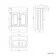 Monaco Cotton White Basin Vanity 600mm