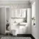 Monaco Cotton White Combination Vanity Basin and Tucson Toilet 1200mm