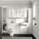 Monaco Cotton White Combination Vanity Basin 1500mm (Excludes Pan & Cistern)