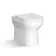 Monaco Cotton White Combination Vanity Basin with Marble Top and Miami Toilet 1200mm