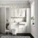 Monaco Cotton White Combination Vanity Basin with Marble Top & Tucson Toilet 1200mm