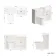 Monaco Cotton White Combination Vanity Basin with Marble Top & Tucson Toilet 1200mm