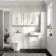 Monaco Cotton White Combination Vanity Basin with Marble Top and Tucson Toilet 1500mm