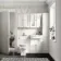 Monaco Cotton White Traditional Basin Vanity 600mm