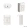 Monaco Cotton White Traditional Basin Vanity 600mm