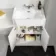Monaco Cotton White Traditional Basin Vanity and Back To Wall Unit 1200mm (Excludes Pan & Cistern)