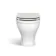 Monaco Cotton White Combination Vanity Traditional Basin and Kansas Toilet with Wooden Seat 1200mm
