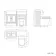 Monaco Cotton White Combination Vanity Traditional Basin and Kansas Toilet with Wooden Seat 1200mm