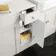 Monaco Cotton White Combination Vanity Traditional Basin and Aruba Toilet 1500mm