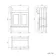Monaco Cotton White Combination Vanity Traditional Basin with Marble Top & Hudson Toilet with Wooden Seat 1500mm