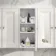 Cotton White Wall Hung Cabinet 700x300mm