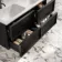 Bora Black Oak Wall Hung Basin Drawer Vanity 1200mm