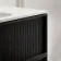 Bora Black Oak Wall Hung Basin Drawer Vanity 1200mm