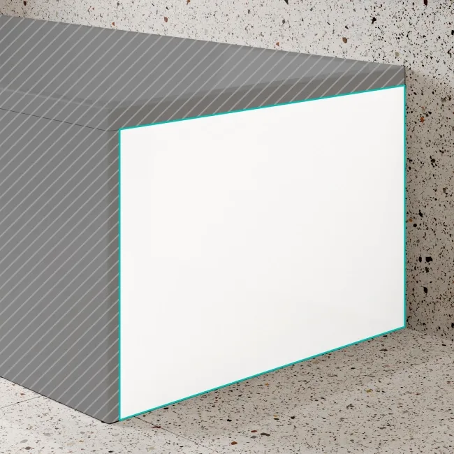 Witney Straight Bath End Panel 800mm